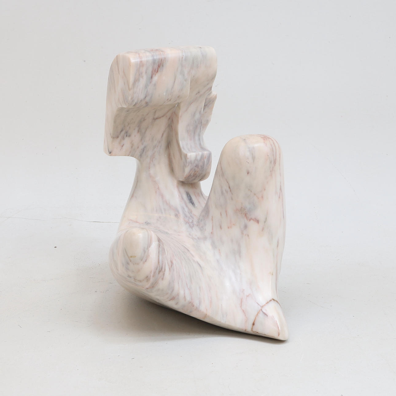 ESCULTURA, mármol, firmada.
