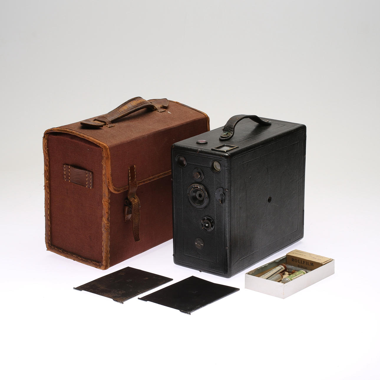 FALLPLADEKAMERA, Edv. Nerlien AB, Stockholm, 19./20. århundrede.