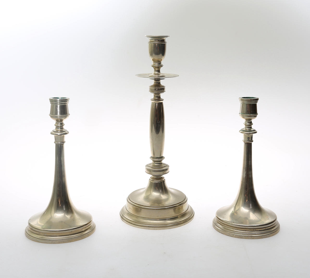 LJUSSTAKAR, 3 st, Skultuna.