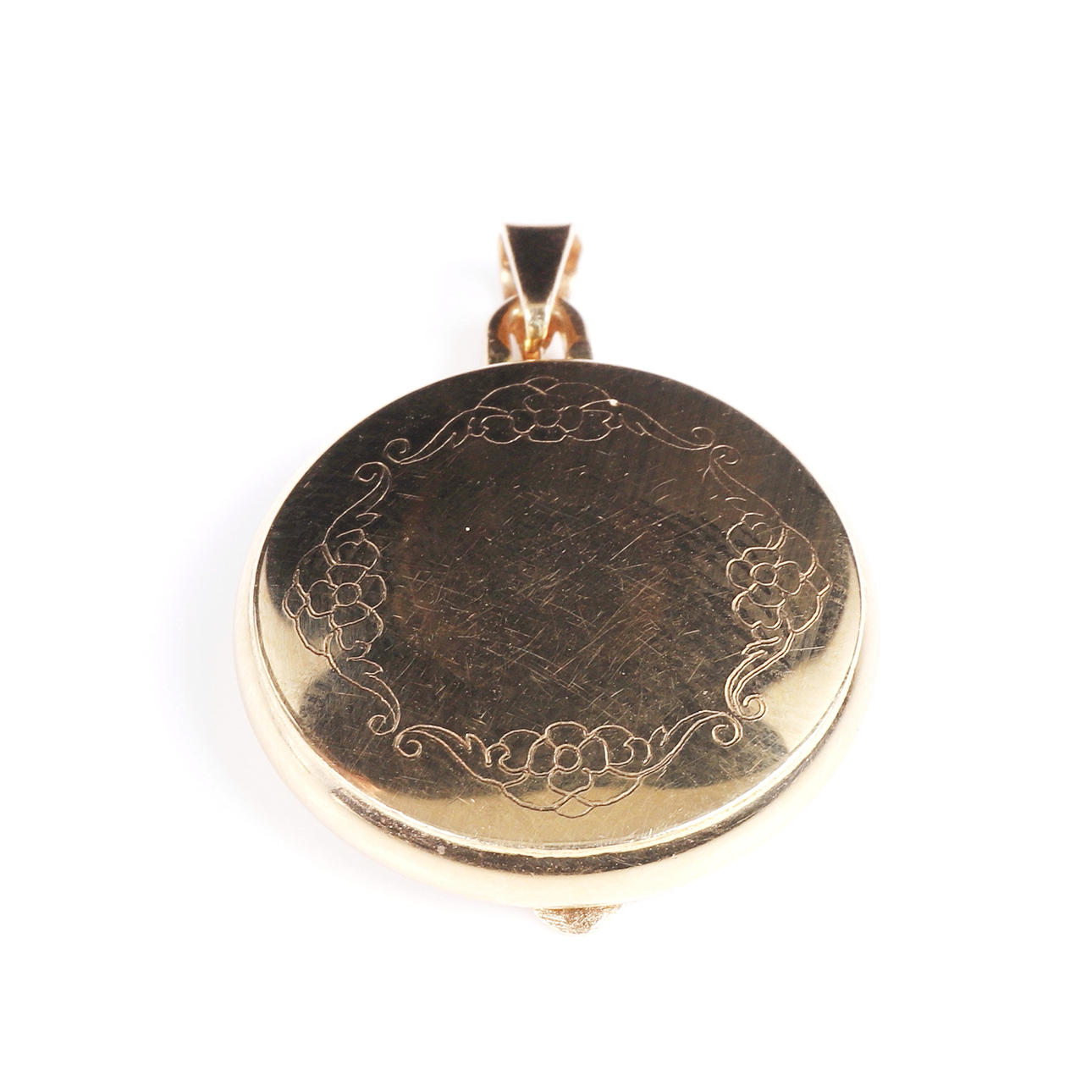 MEDAILLON, 18 Karat Rotgold, ALTON.