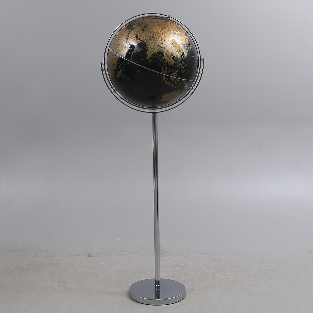 JORDGLOB, metall, golvmodell, modern.