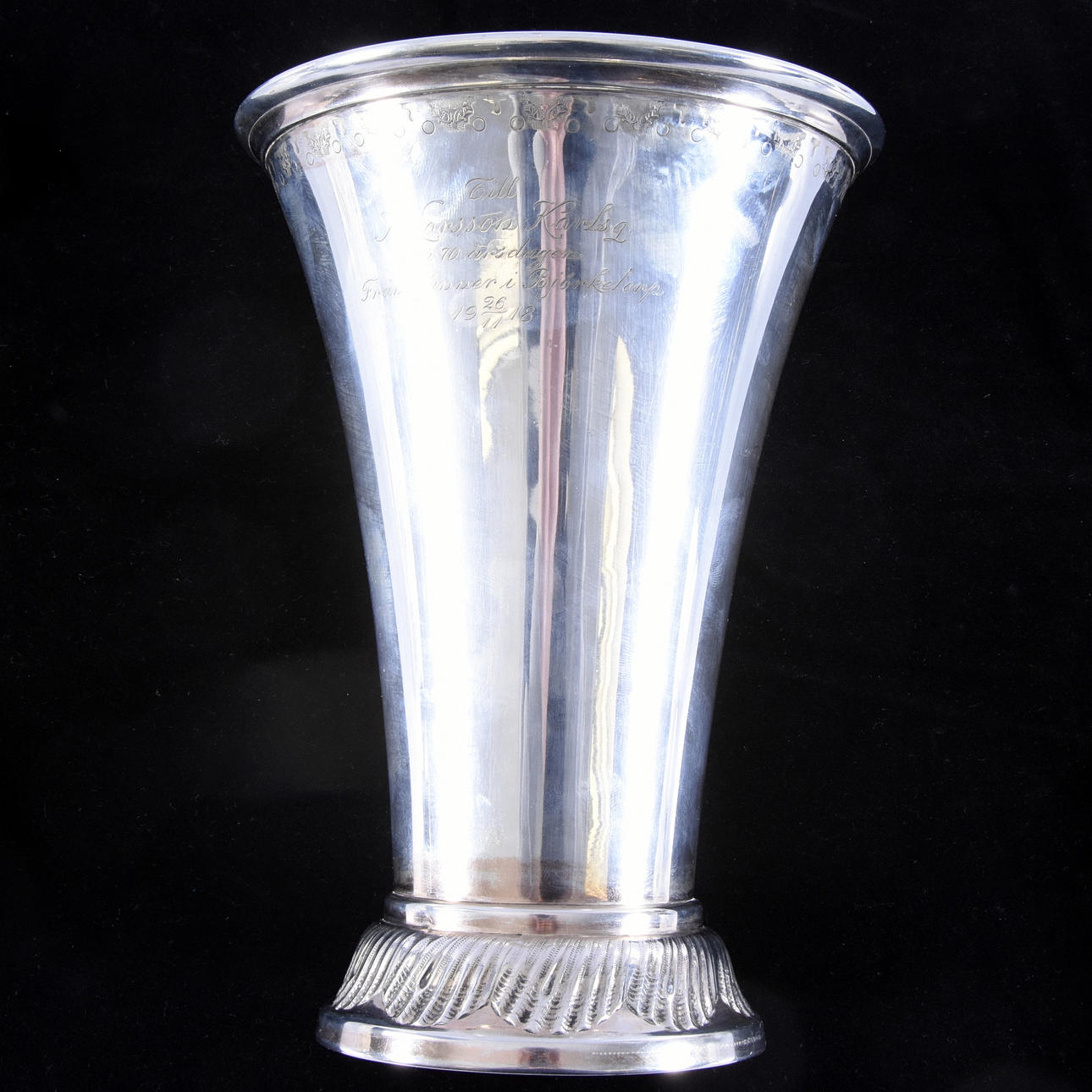 CUP, silver, KG MGAB, Uppsala, 1919.