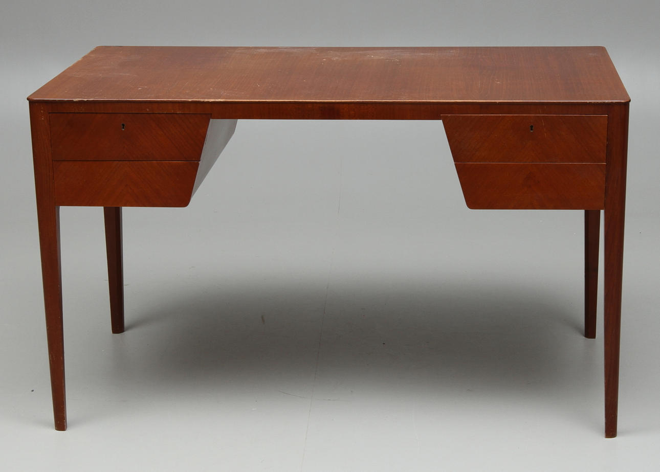 SKRIVBORD, Svenska Möbelfabriken, mahogny, 1960-tal.