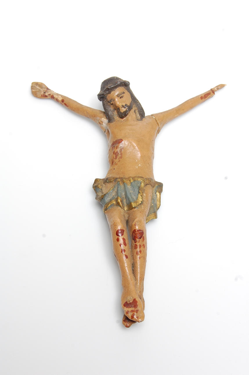 KRISTUSBILD, träskuren mellaneuropa, 1800-tal.