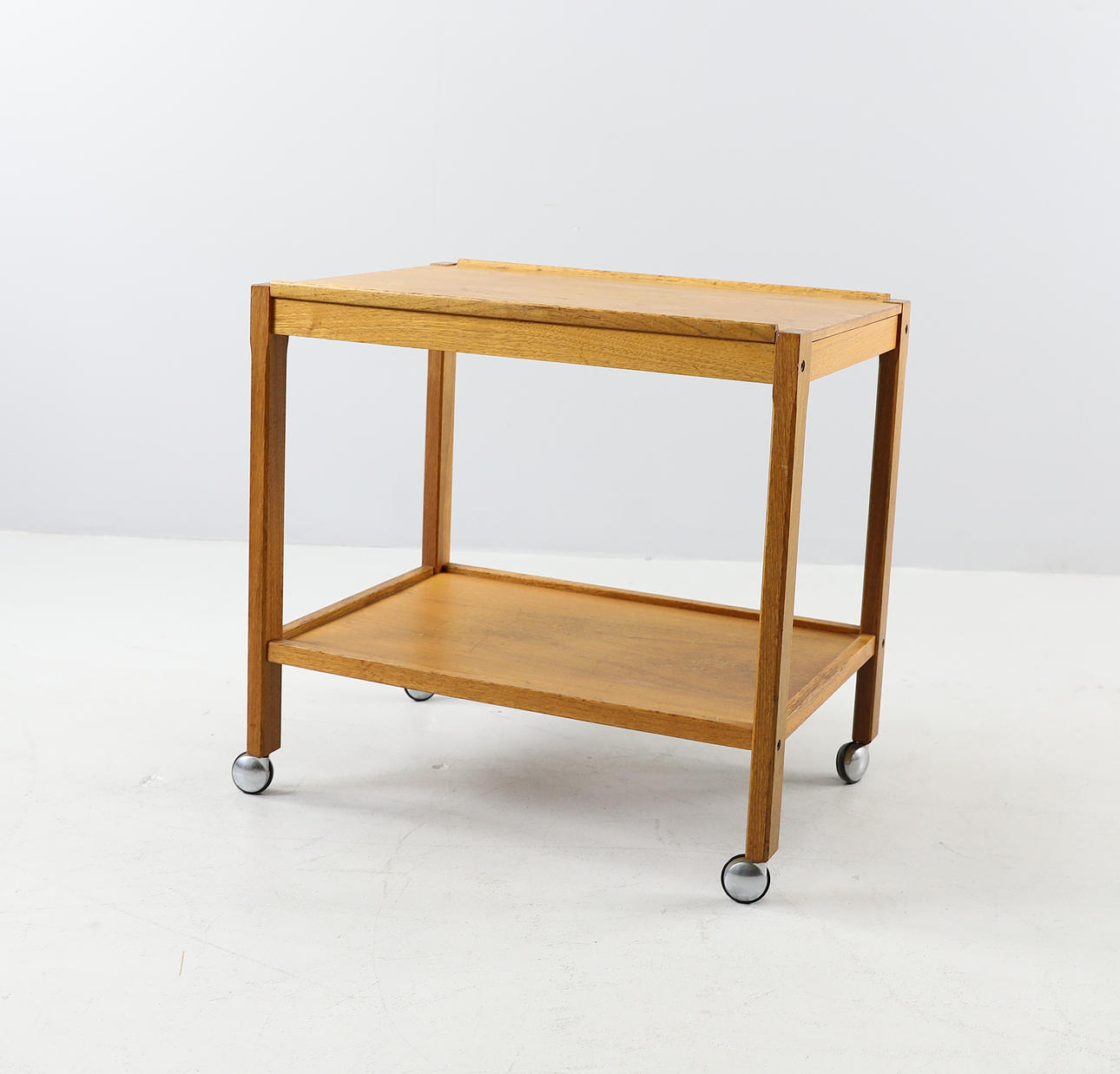 BRICKVAGN, teak and beech, 1960s.