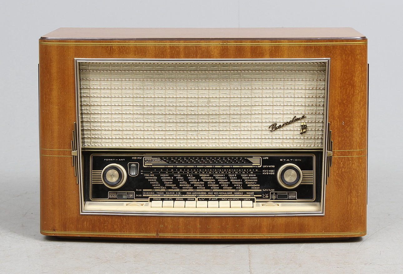 RADIO, Blaupunkt, Barcelona 3D, 1900-talets mitt.