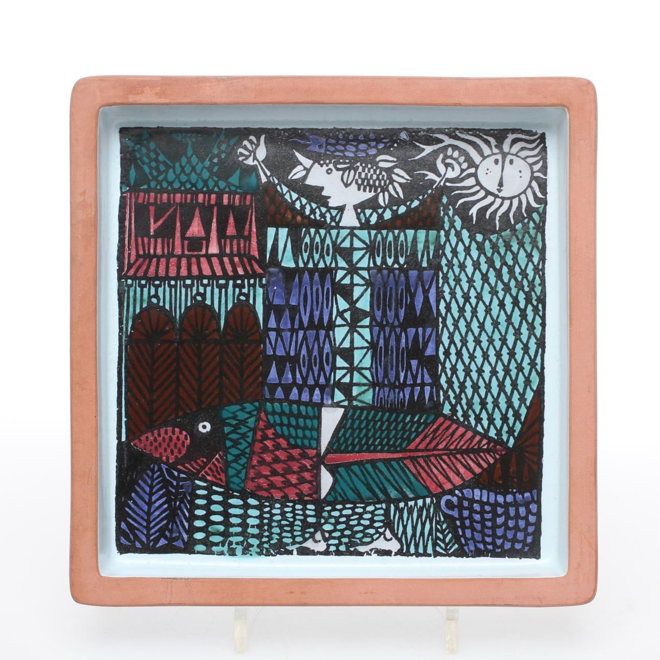 FAT, "Karneval", Stig Lindberg, Gustavsberg.