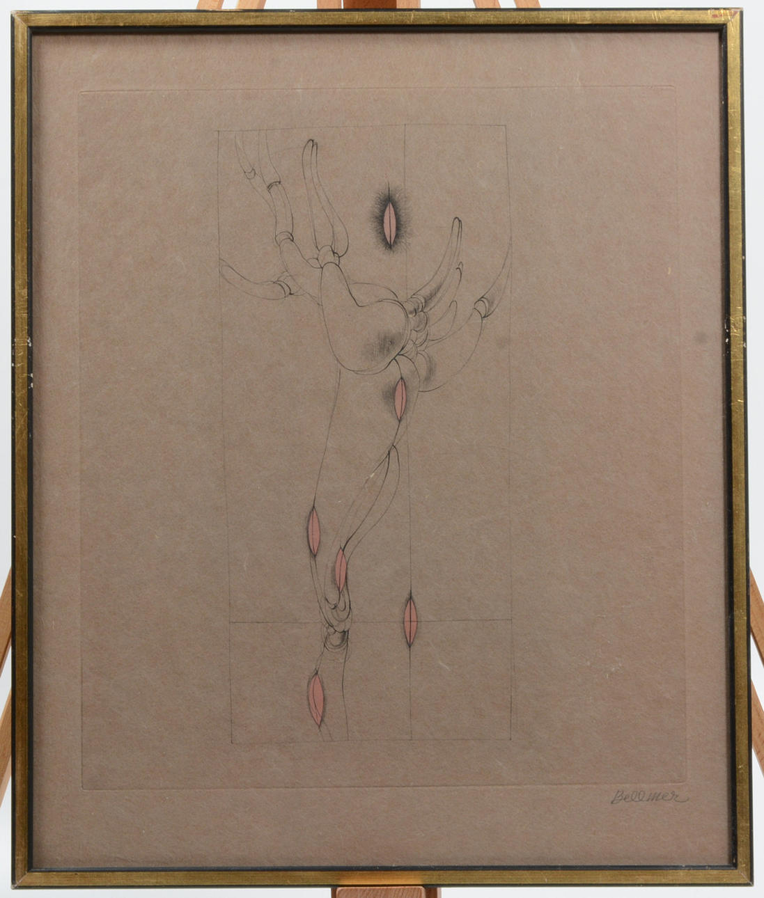 HANS BELLMER. Erotismo. Grabando.