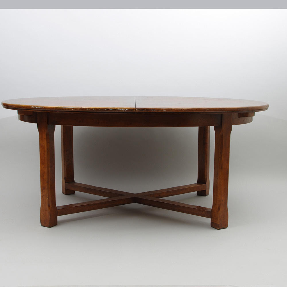 MATBORD, mahogny, barockstil, 1900-talets andra hälft.