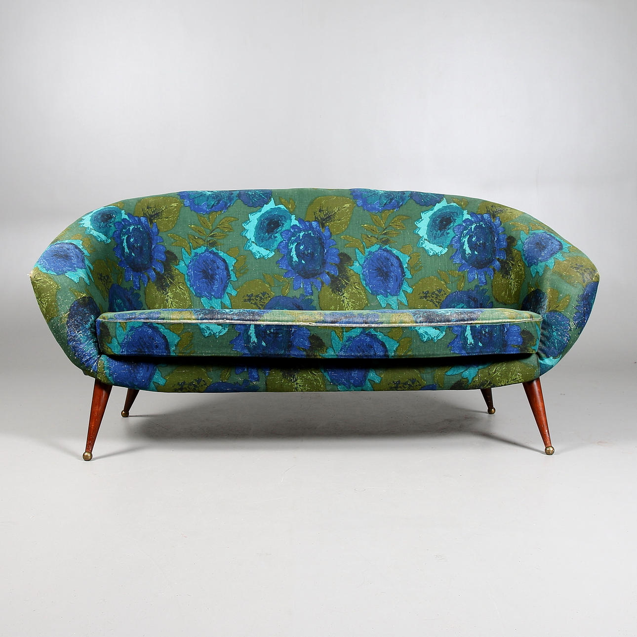 SOFFA, "Tellus" design Folke Janson för SM Wincrantz, Skövde. 1950-tal.