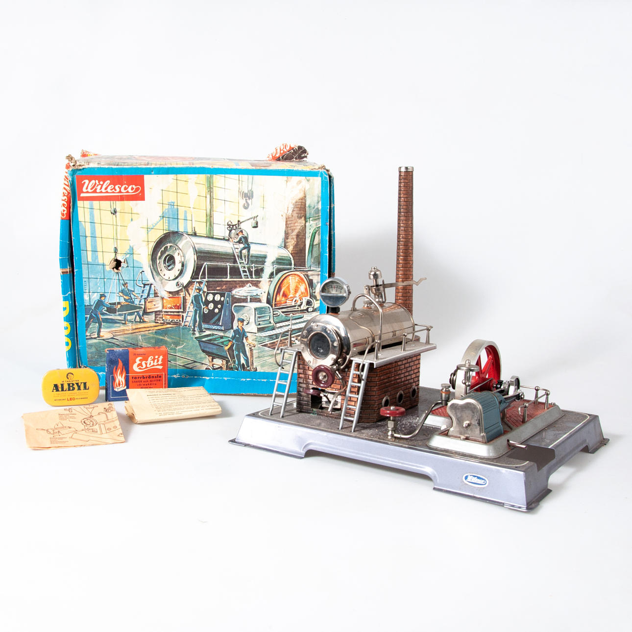 DAMPFMASCHINE. Wilesco D20.