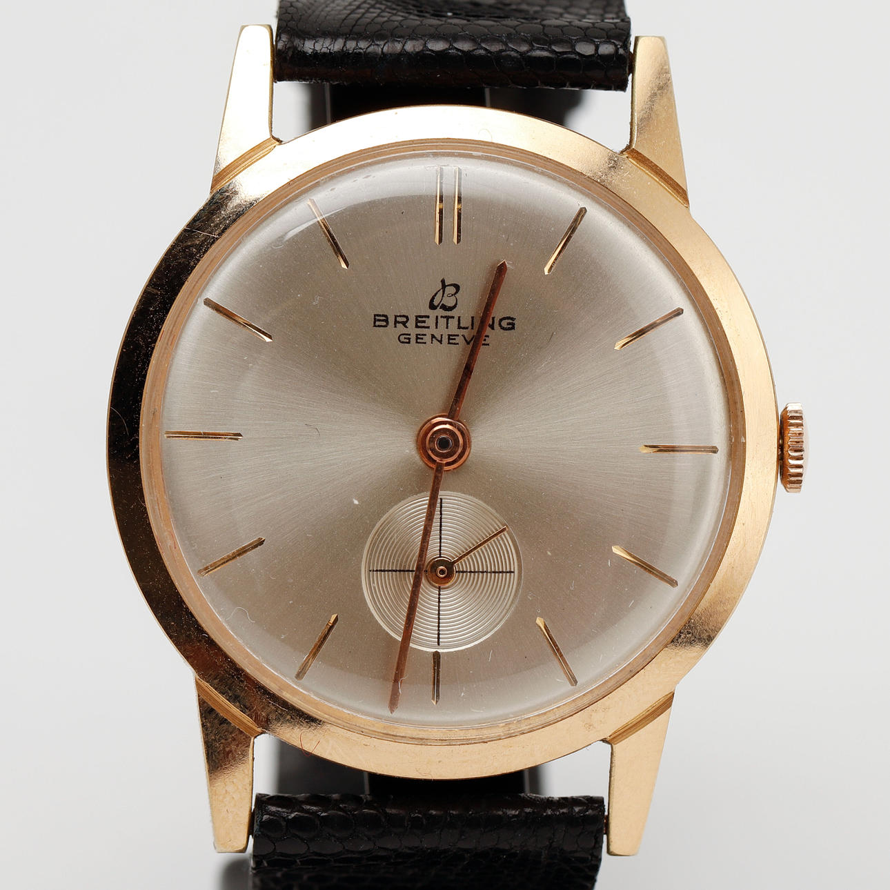 RELOJ PULSERA, Breitling, oro 18k, 34 mm aprox.