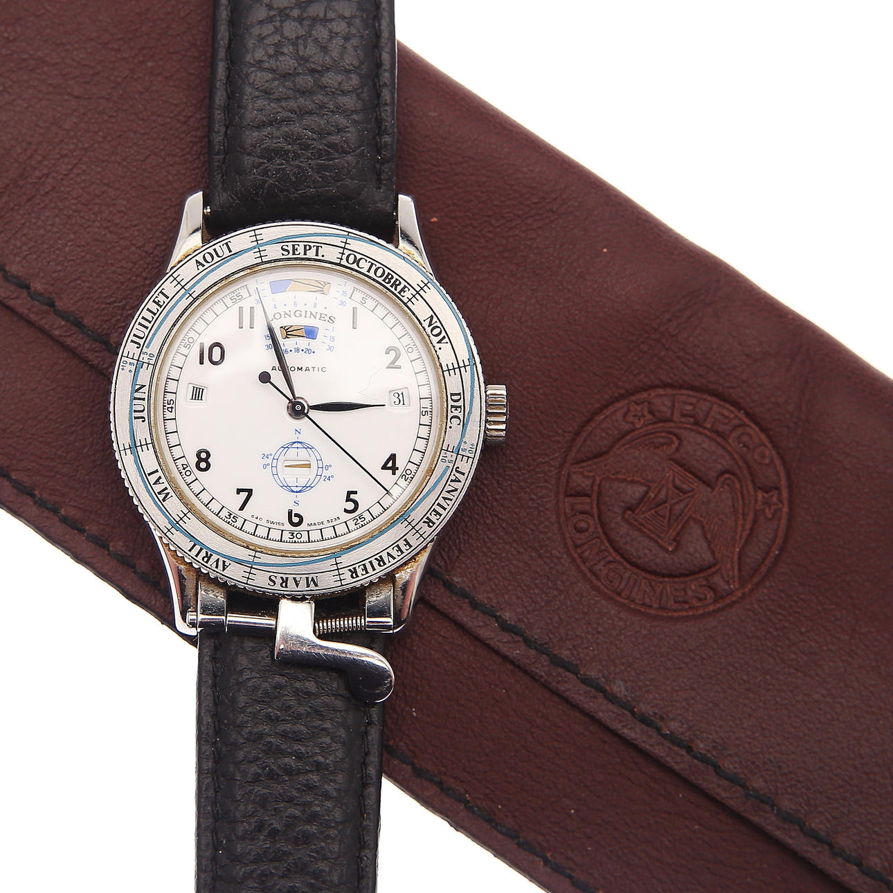 ARMBANDUHR, Longines Ephemerides Solaires.