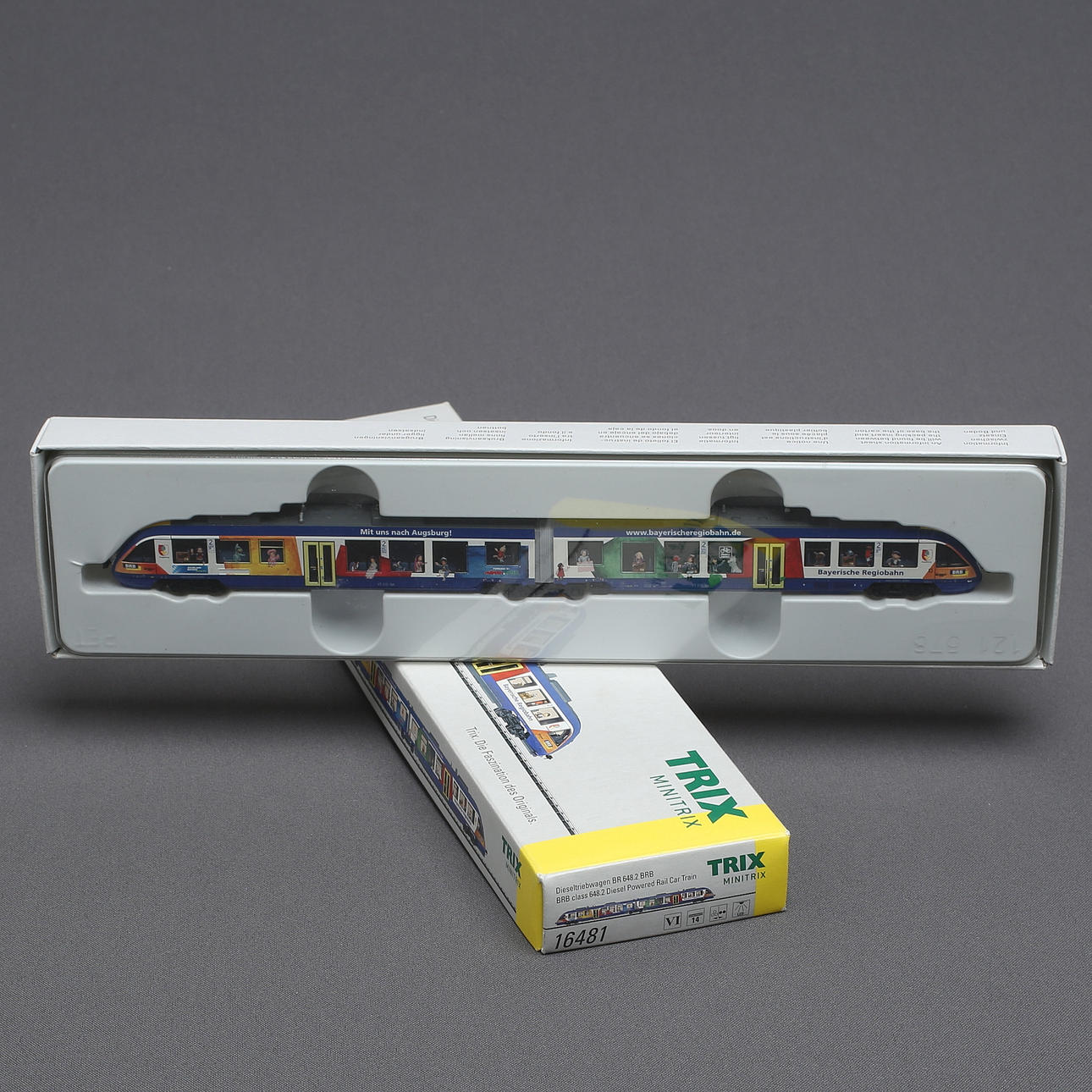 TRIX MINITRIX 16481 diesel railbus, track N, original box.