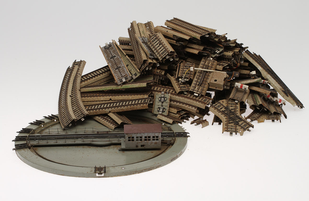 MÄRKLIN VÄNDSKIVA, RÄLS och FABRIK.