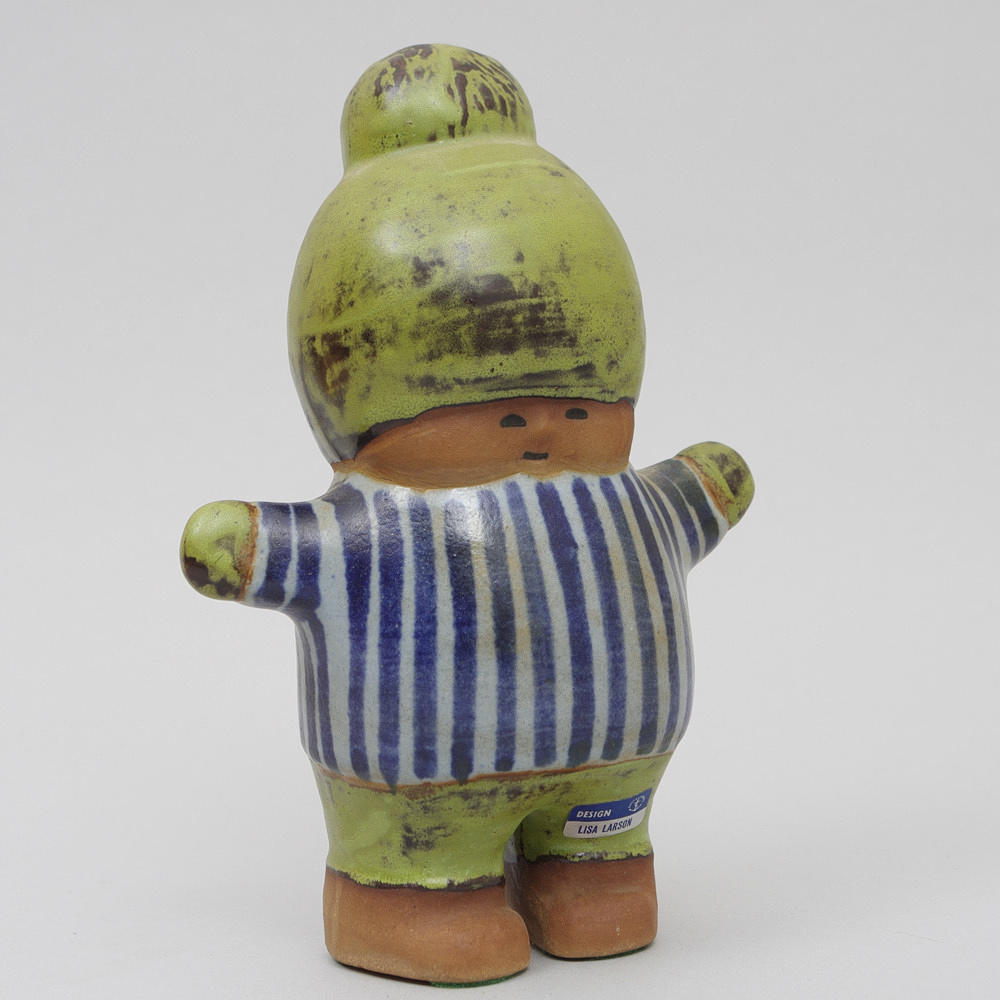 FIGURIN, keramik, "Kalle", Lisa Larson.