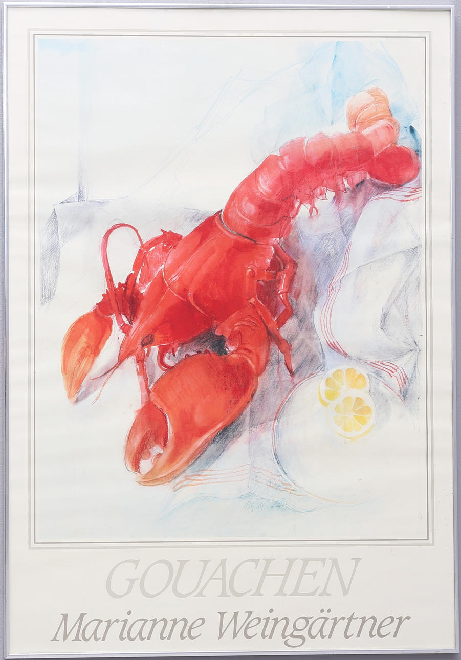 MARIANNE WEINGÄRTNER. "Guassi", juliste.