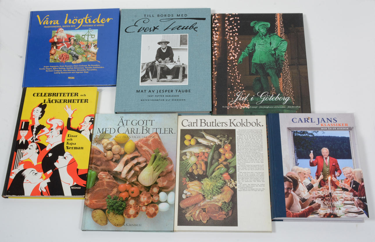 Svenska kokböcker, 7 Volymer.