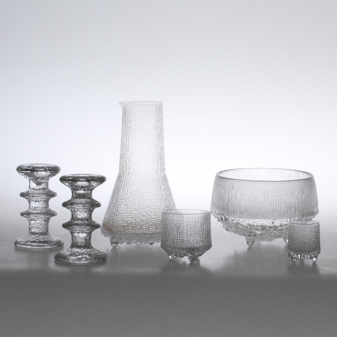 PARTI GLAS, 18 delar , bla "Festivo" Timo Sarpaneva, Iittala, Finland.
