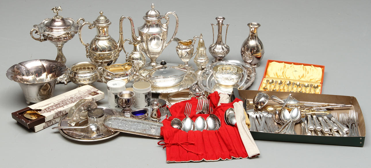 PARTI NYSILVER med mera, 1900-tal.