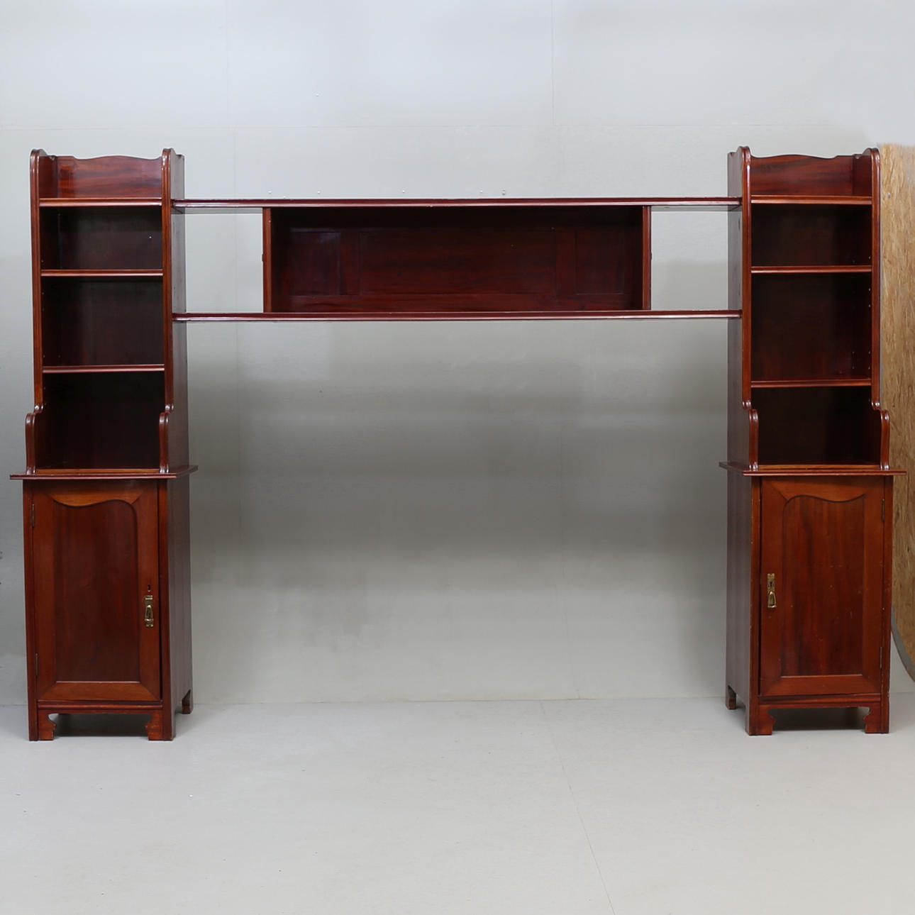 BOKHYLLESYSTEM, mahogny, 1920 tal.