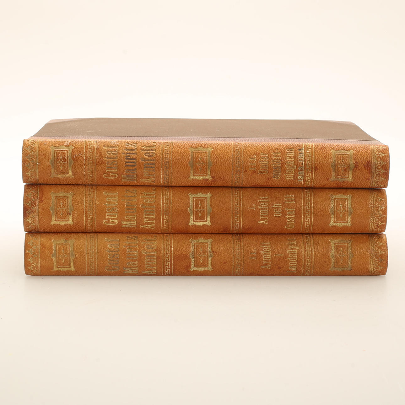 BÖCKER, 3 delar, Gustaf Mauritz Armfelt I - III.