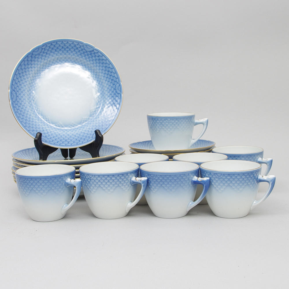 KAFFESERVIS, "Blå ton", Bing & Gröndal.