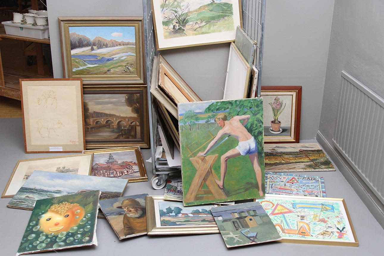 DIVERSE KONSTNÄRER, ca 27 st.