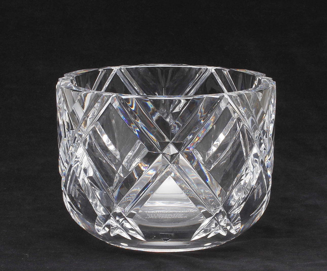 SKÅL, glas, Olle Alberius, Orrefors.