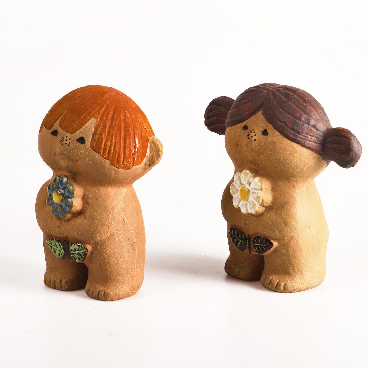 LISA LARSON. Figurines, 2 pieces 
