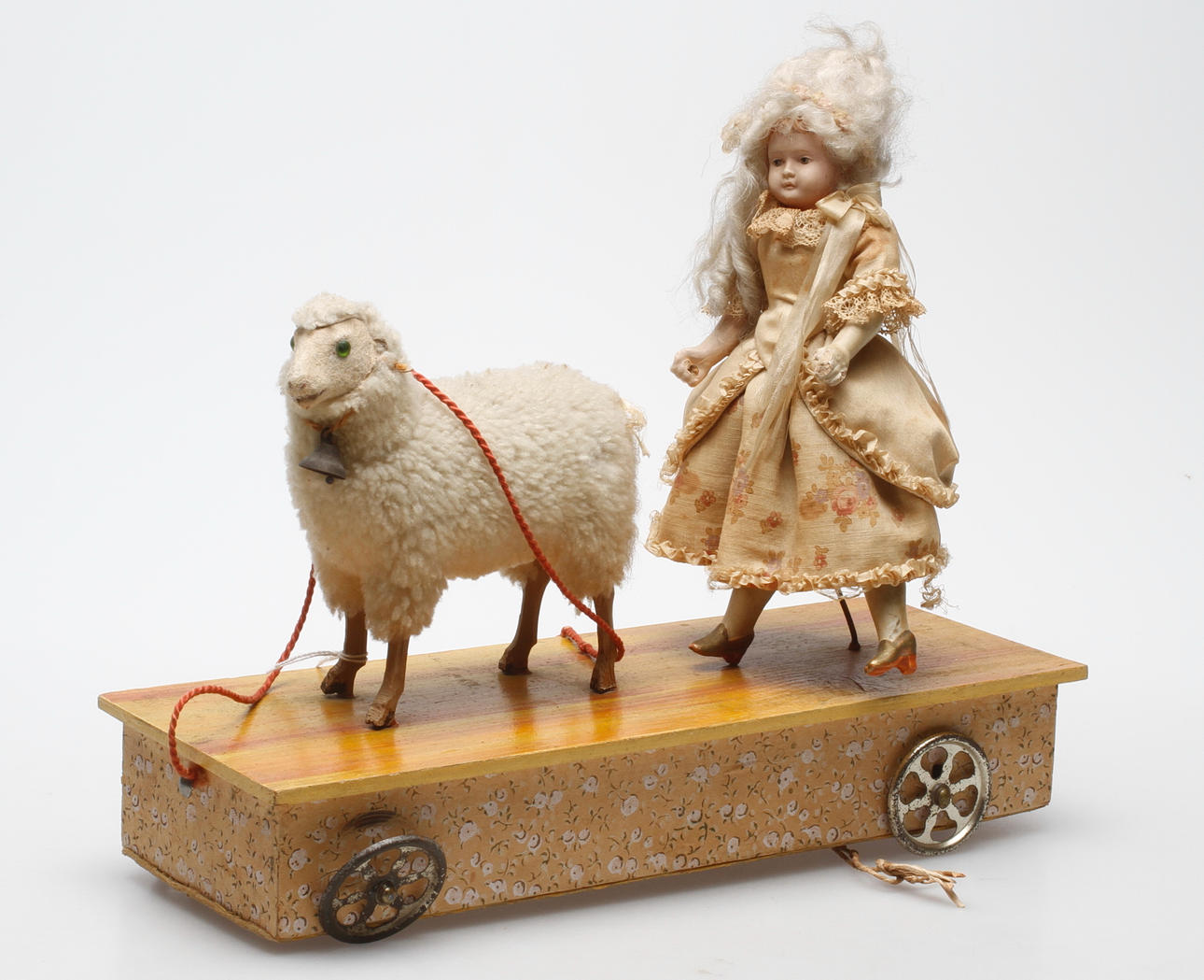 LEKSAK, så kallad "Pulling Toy", Tyskland, sekelskiftet 18/1900.