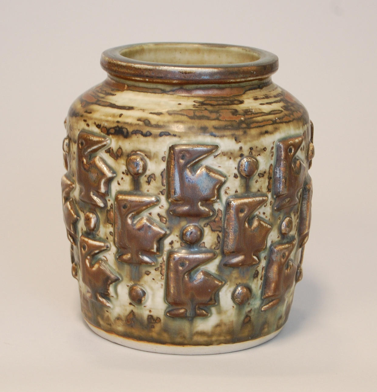 JÖRGEN MOGENSEN. URNA, keramik, Royal Copenhagen, Danmark.