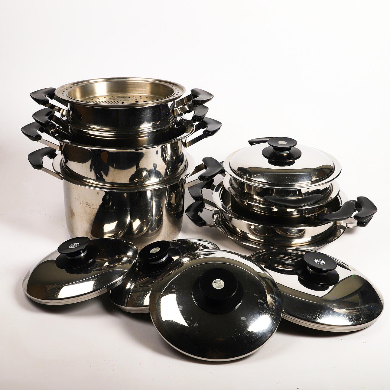 PANSER MM, 15 dele, rustfrit stål, AMC, England.