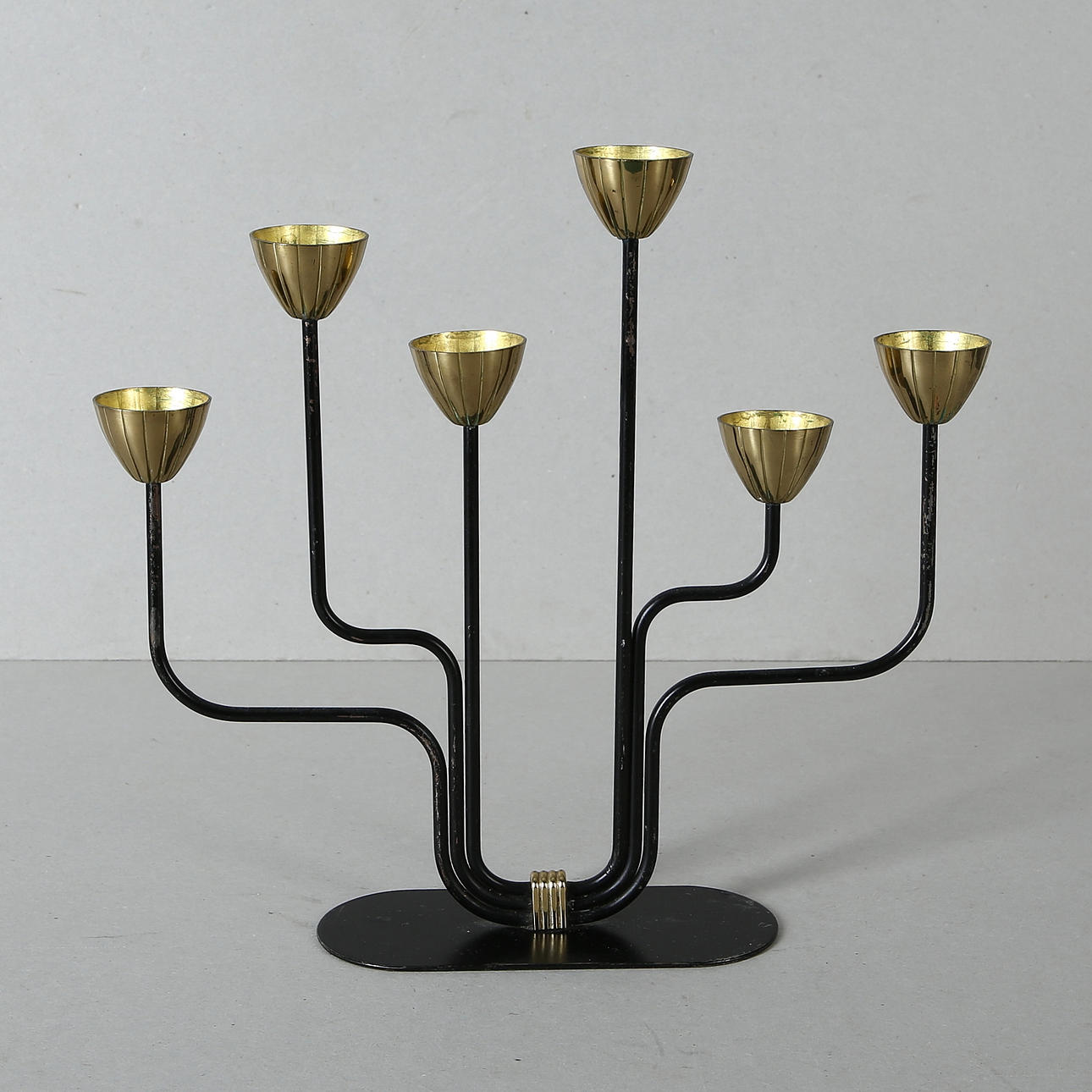 CANDELABER, metal, Gunnar Ander, Ystad Metall.