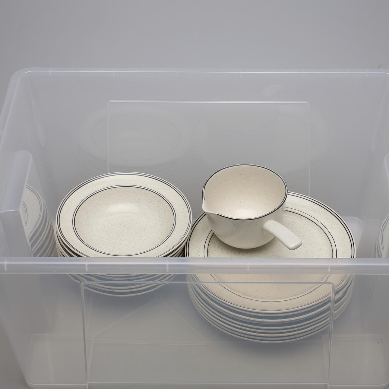 MATSERVIS 18 delar, "Birka" Stig Lindberg, Gustavsberg.