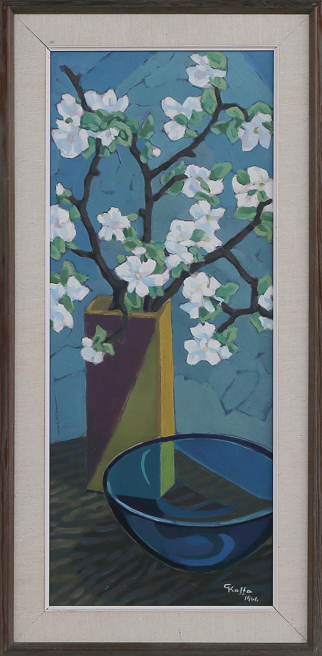 GERT KAFFA. OIL on Board, signed, 1961.