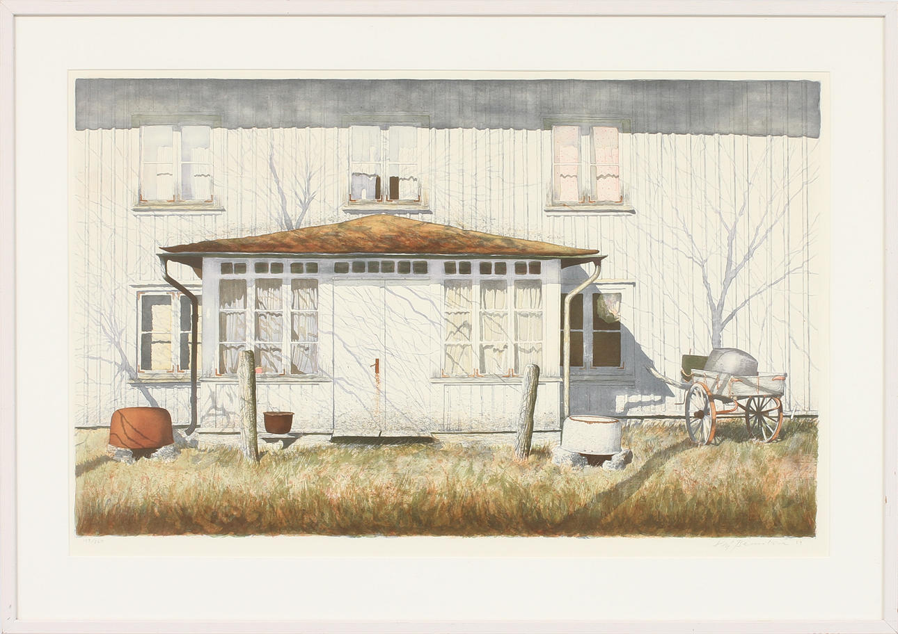 KAJ BERNSTONE, litografi, sign o numr 199/260.