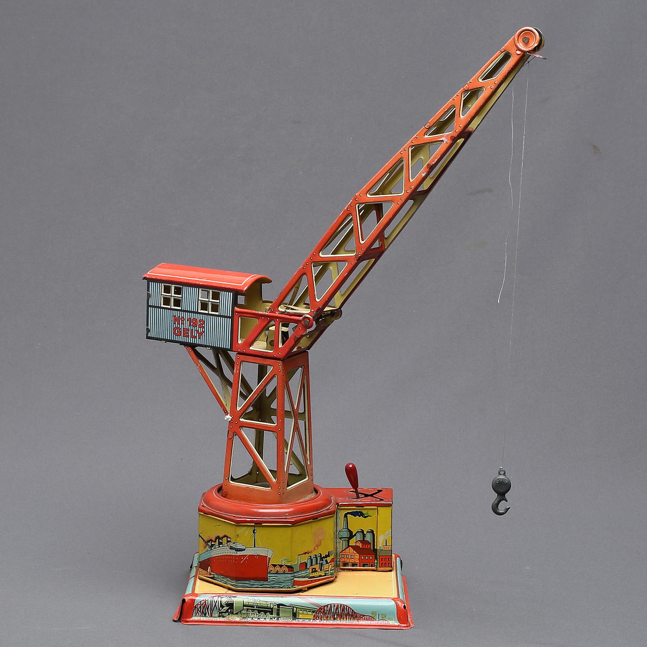 LEVY GEORGE GELY, Hebekran 192, DRP Teller.