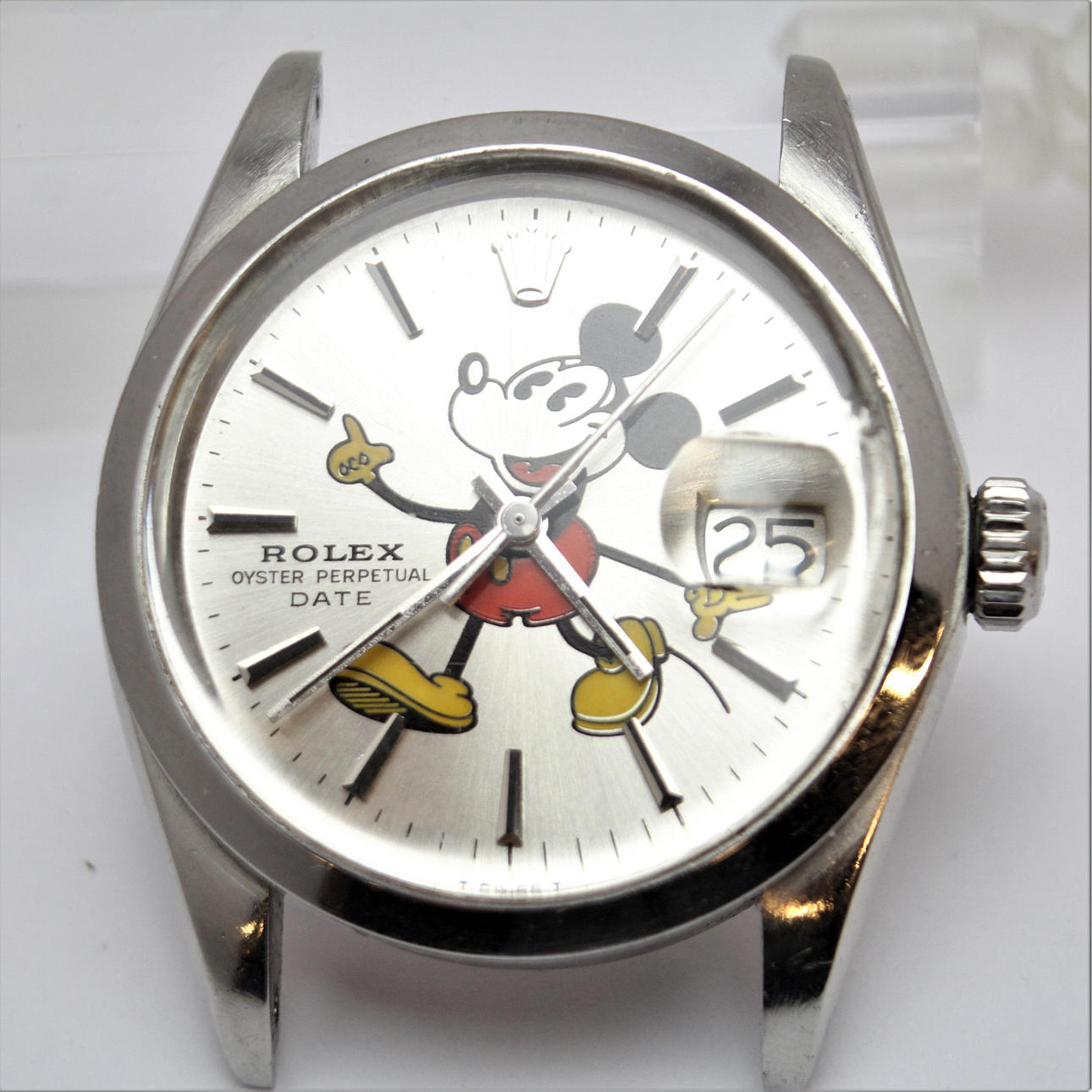 WATCH Rolex Oyster Perpetual Date, Mickey Mouse.