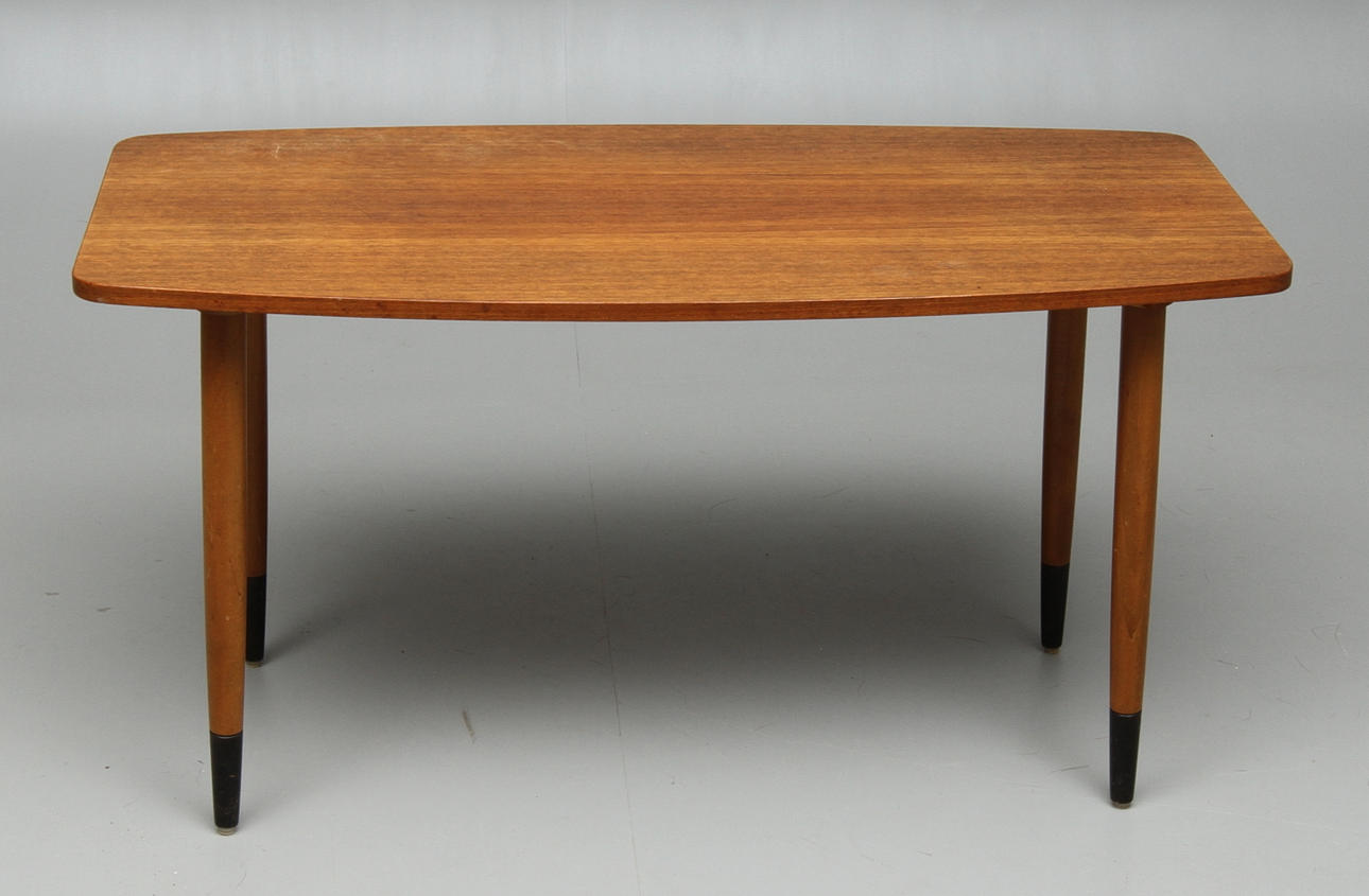 SOFFBORD, teak, 1950/60-tal.