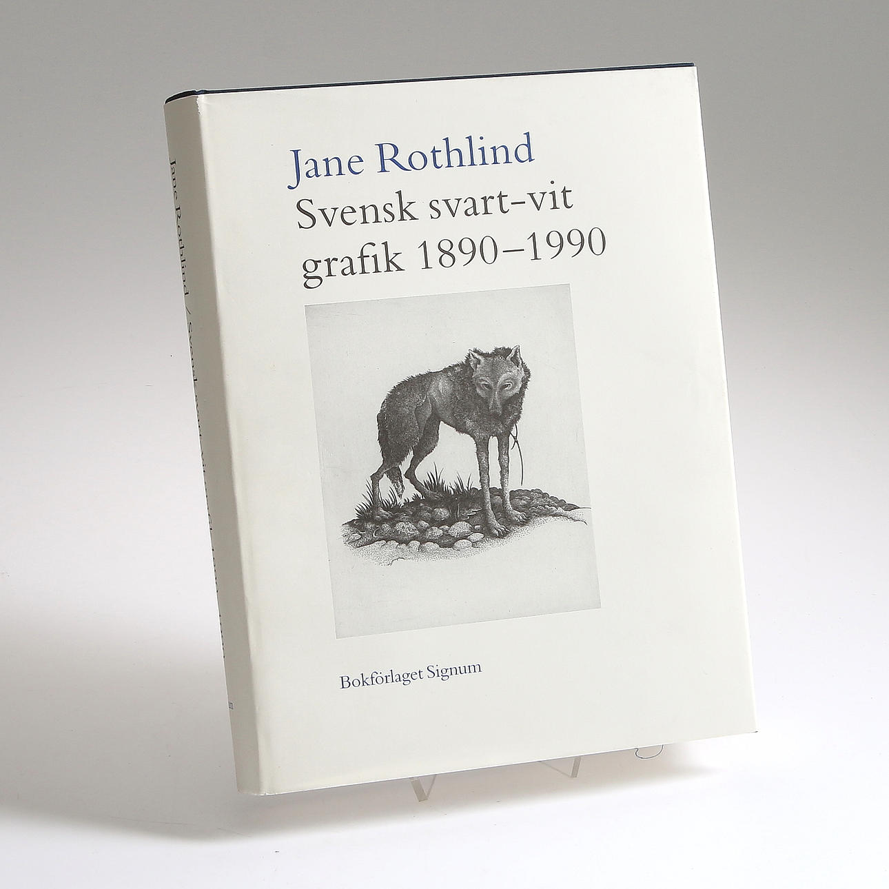 BOK, "Svensk svart-vit grafik 1890-1990", Jane Rothlind. 1992.