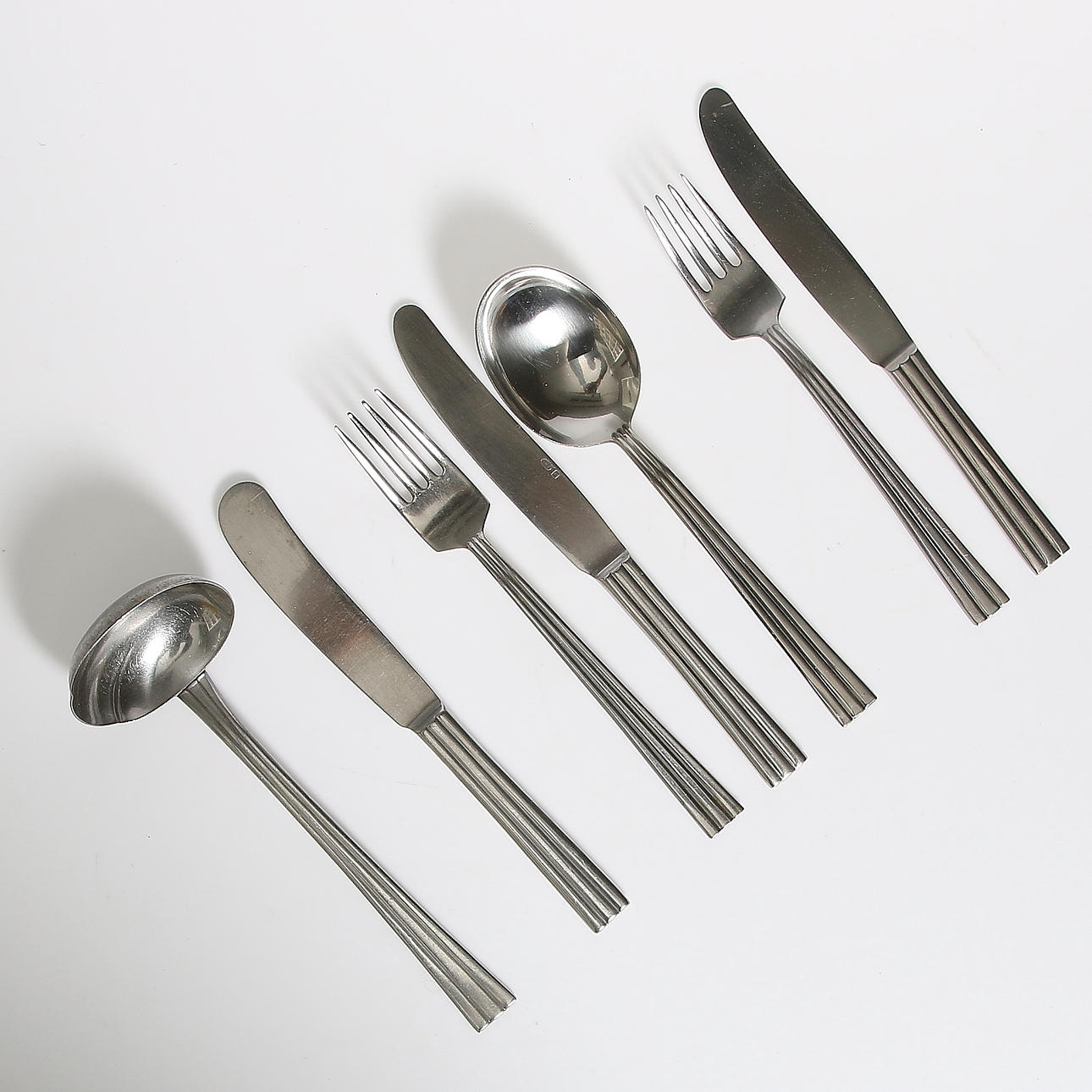 BESTIKSERVIS, 50-delar, rostfritt stål, Gense.