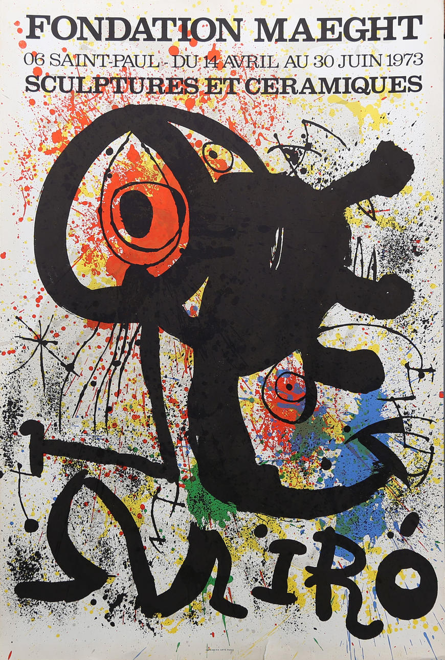 JOAN MIRÓ. "Skulpturer og keramik".