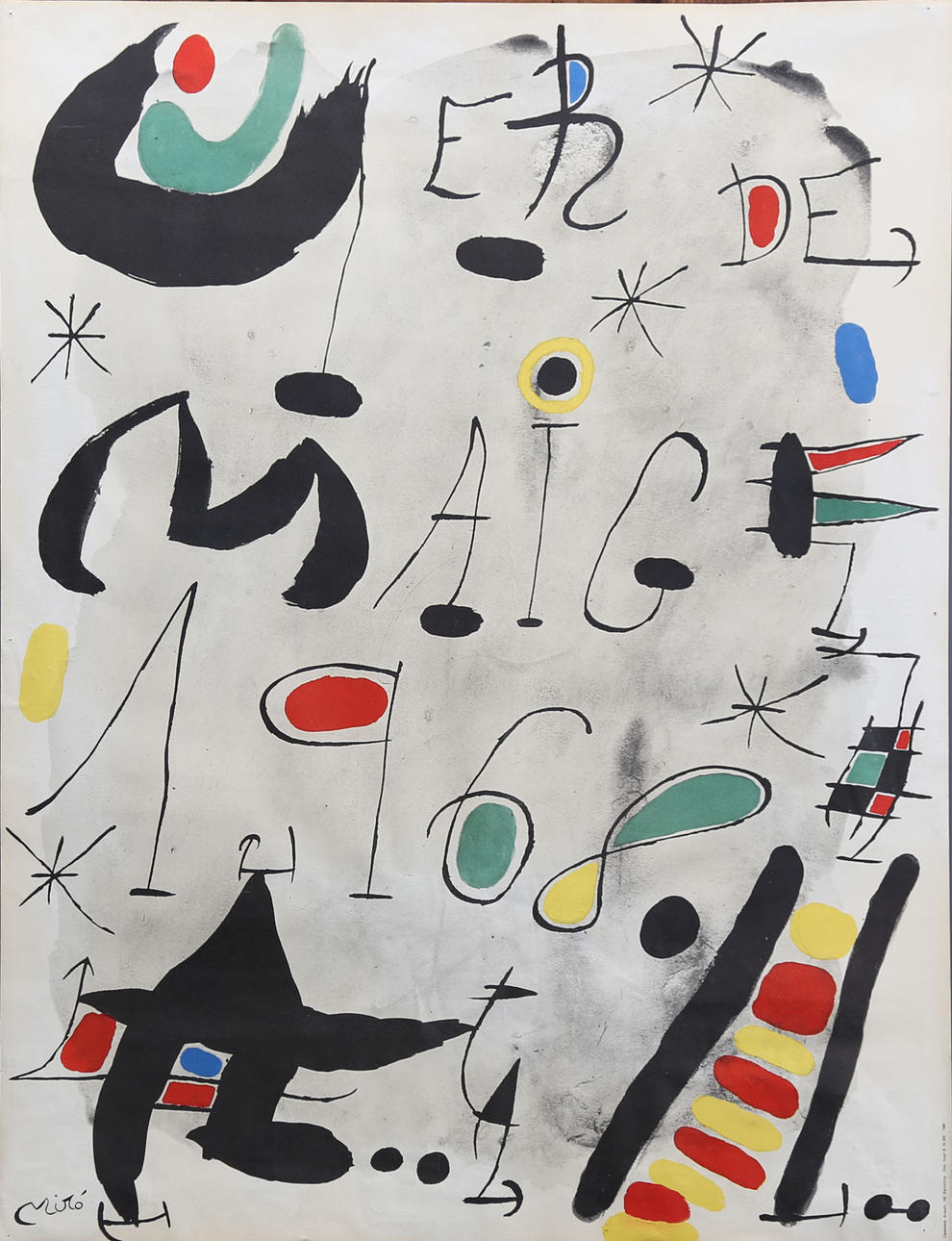JOAN MIRÓ. "1. toukokuuta 1968".