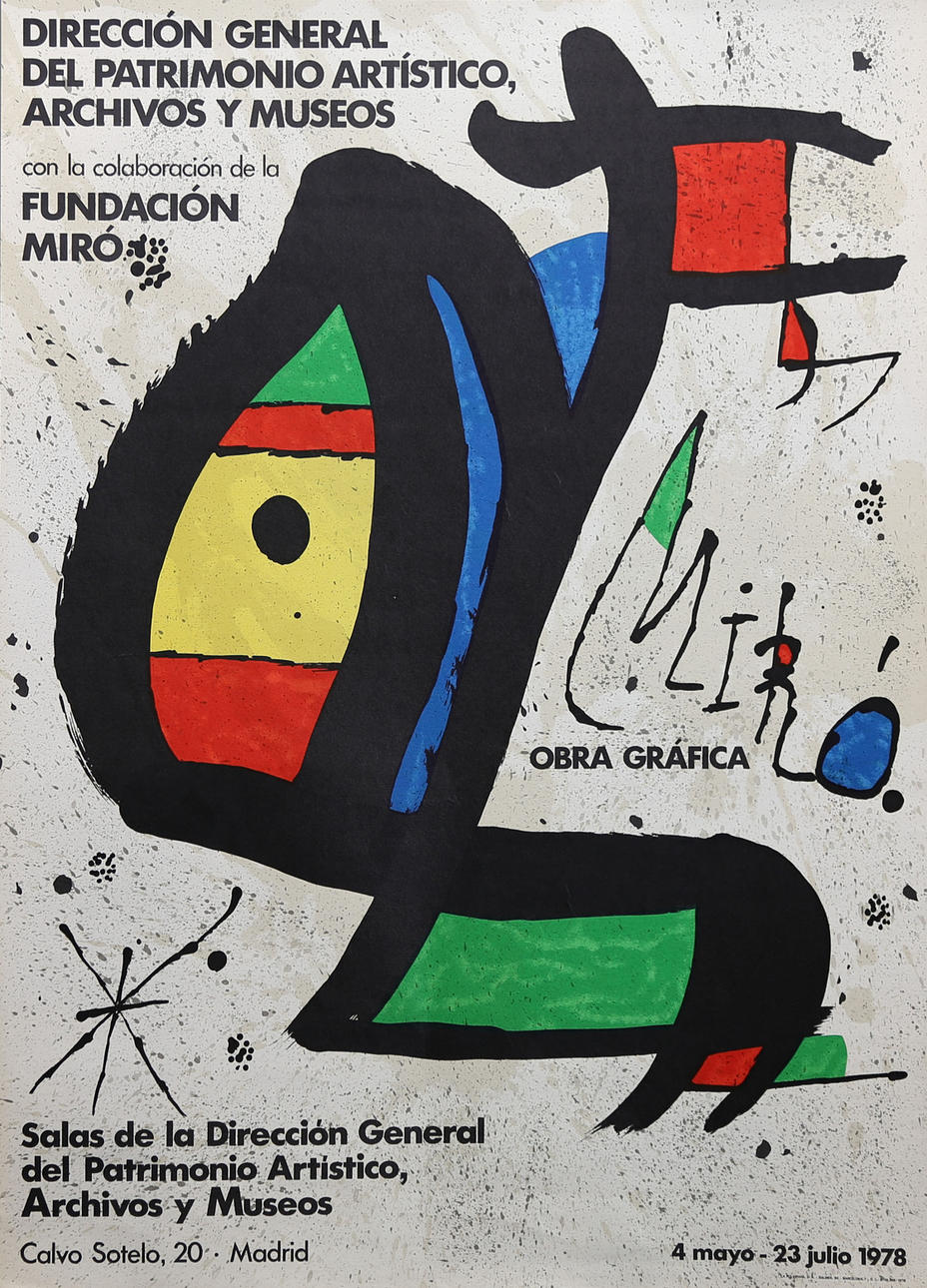 JOAN MIRÓ. "Miró. Obra gráfica".