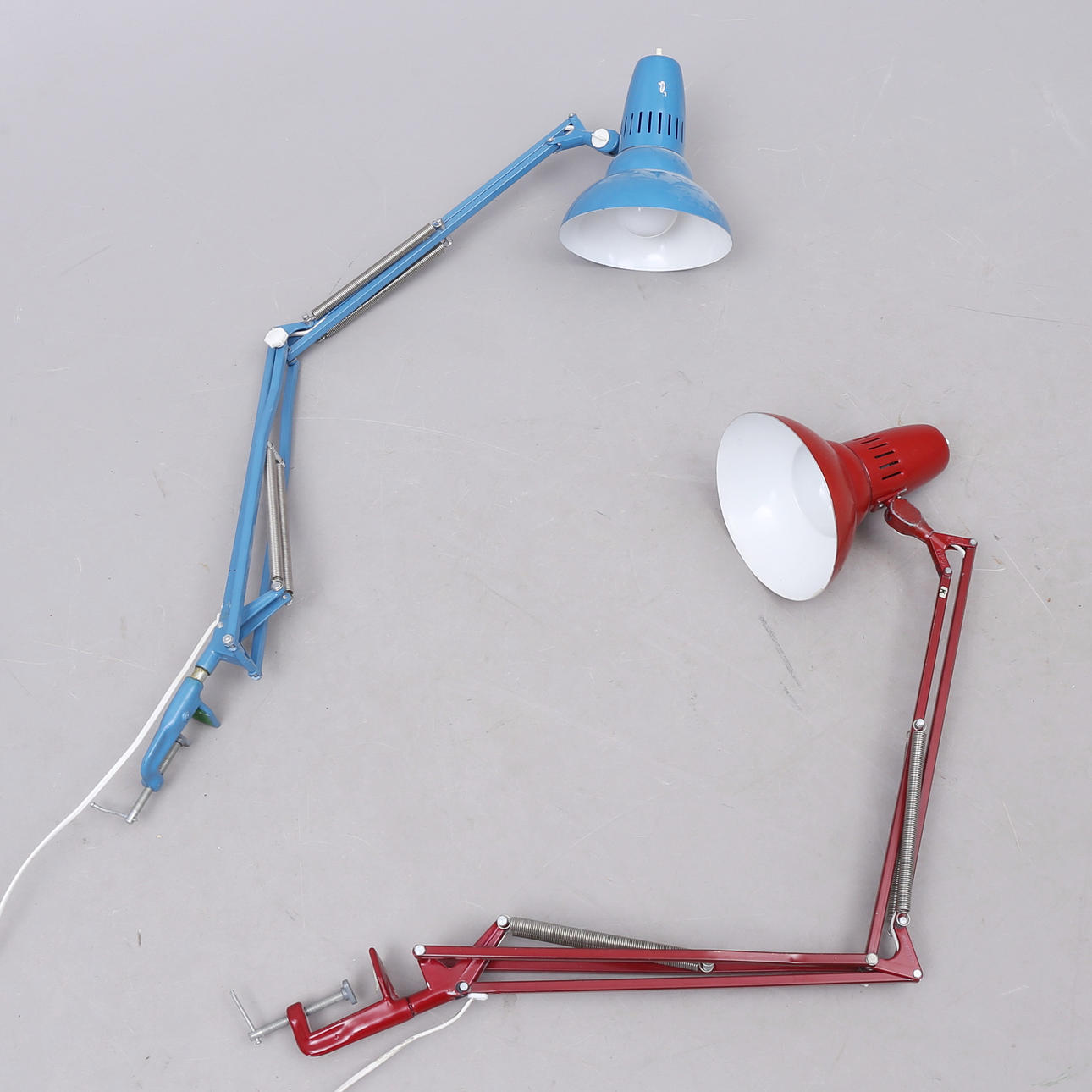 DESK LAMPS, 2 pcs, FEMO type-55, 1950s.