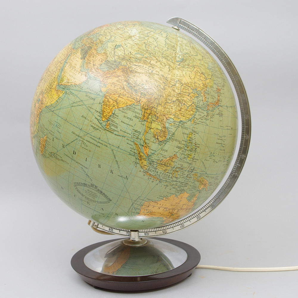 JORDGLOB, 1900-talets första hälft.