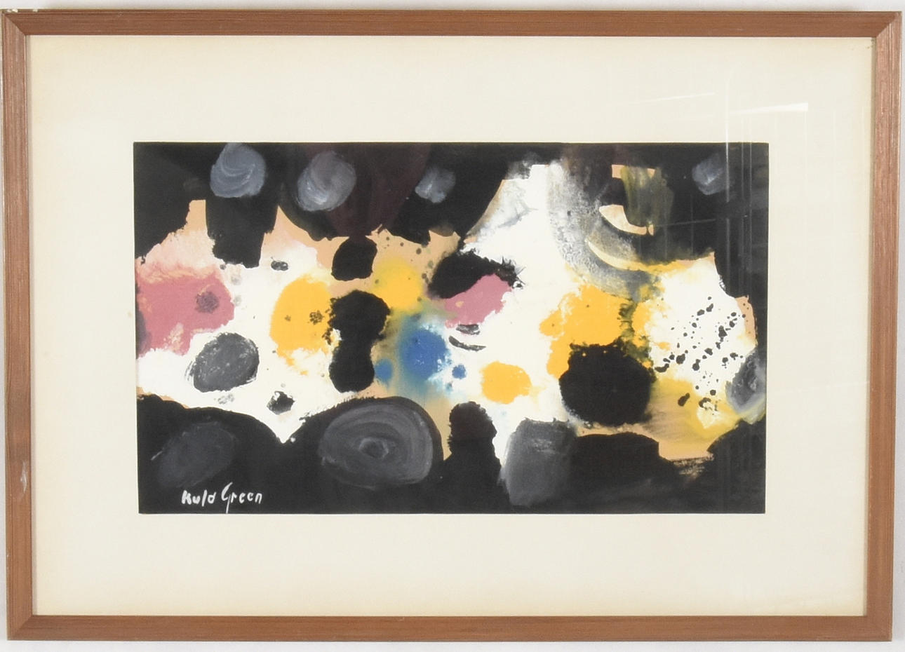 KULO GREEN. Gouache.