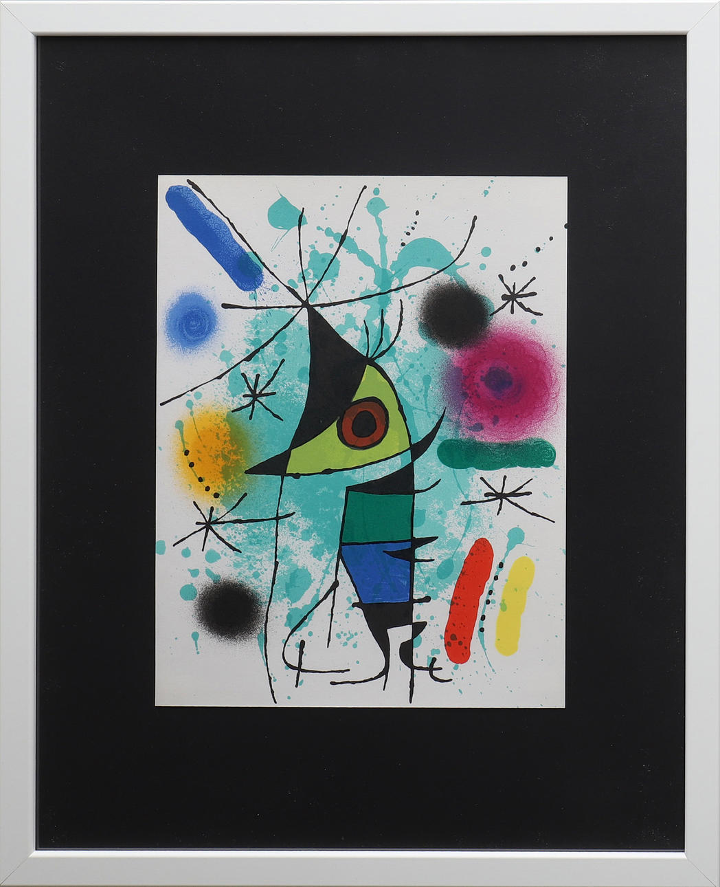 JOAN MIRÓ. Farblithographie, von Miró Lithographe I.