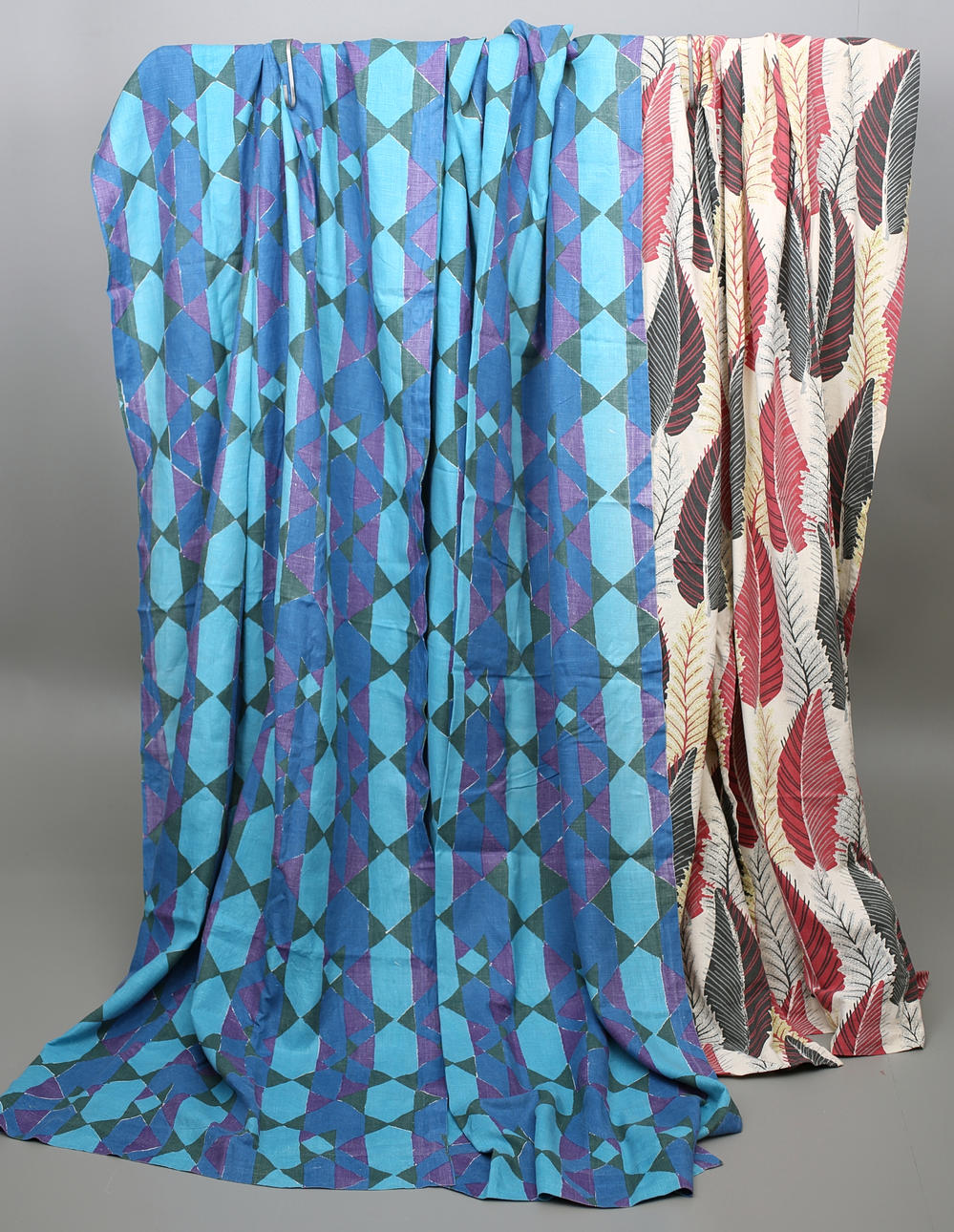 GARDINER 2 par, 1950-tal, BORDDUK Art Deco.